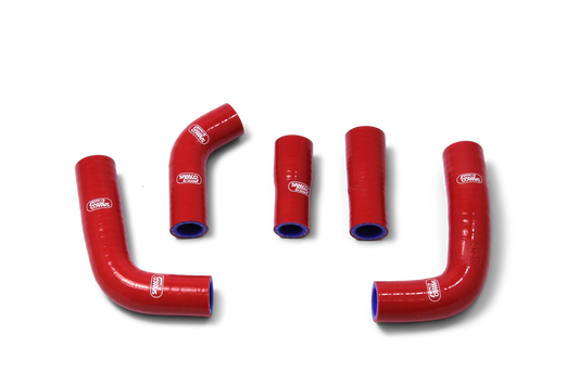 Samco Radiator Hose 5 Piece Kit Kawasaki Ninja 300 2013-2017 - Adventure Parts