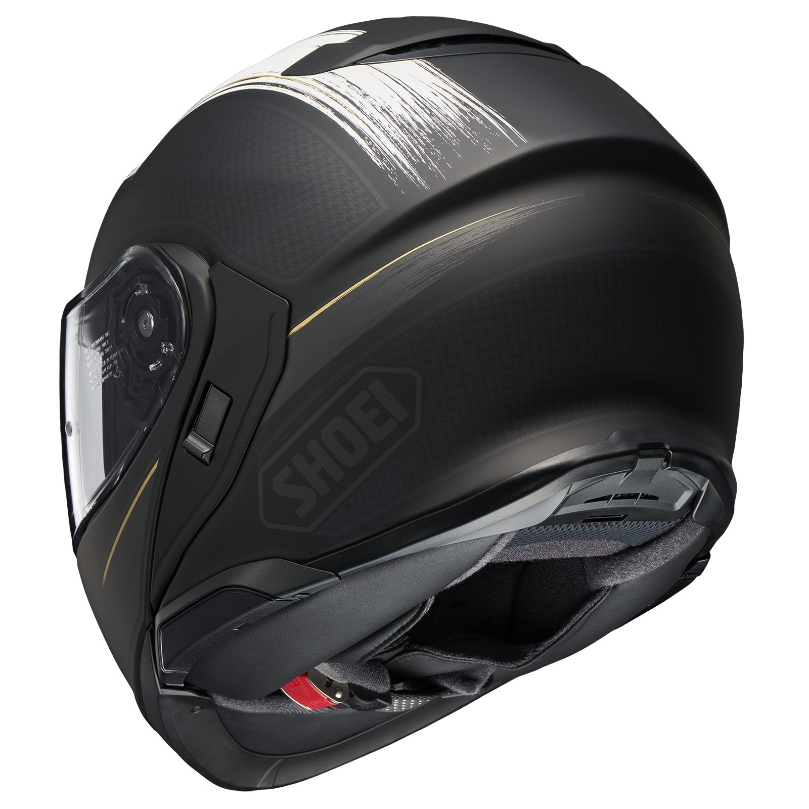 compare shoei to leather moto helmets Shoei Neotec 3 Satori Helmet