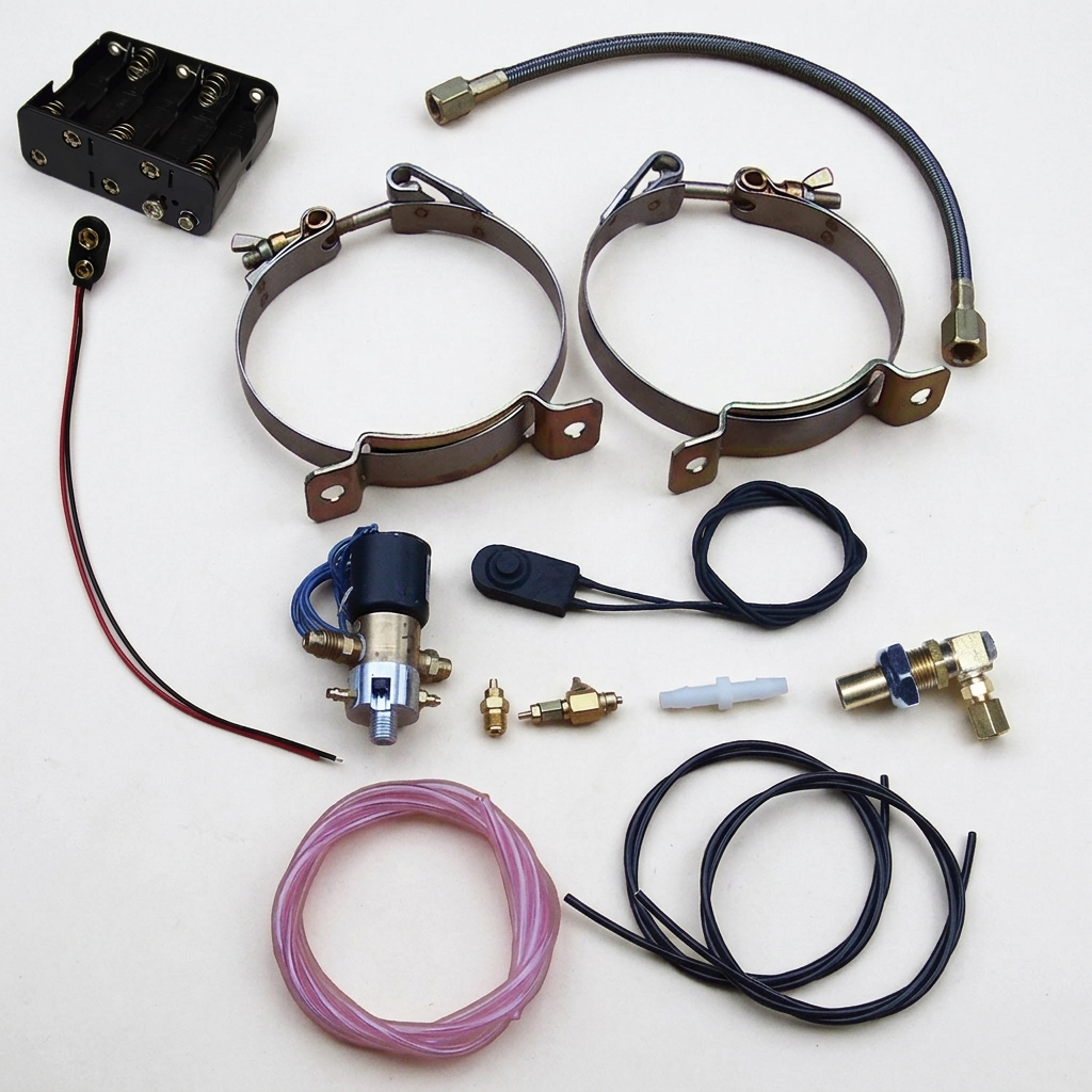 Straightline Performance Twin Cylinder Fuel Injection Nitrous Kit Universal