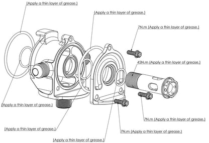 Graves Motorsports Sport Bike Engine Kit Kawasaki Ninja ZX-4R 2023+ - Adventure Parts