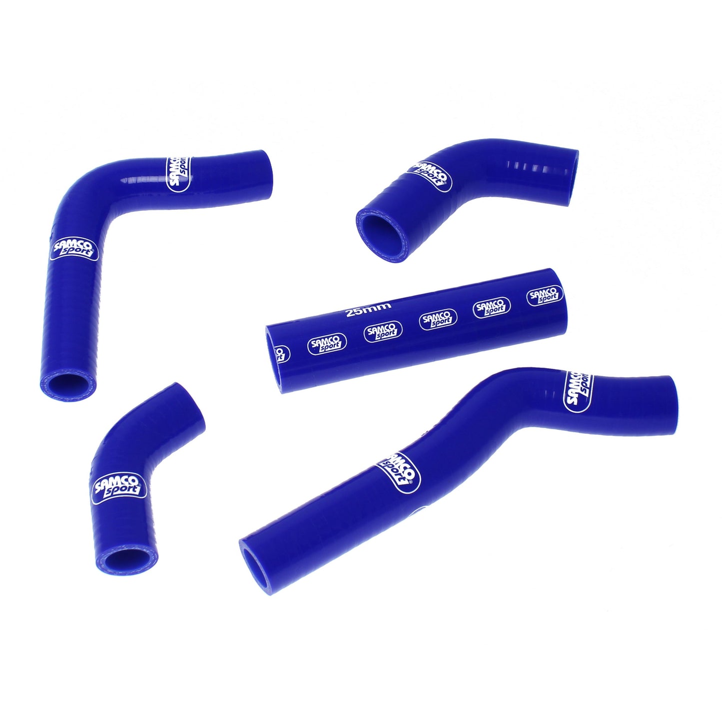 Samco Radiator Hose 5 Piece Kit Yamaha RD 500 LC (LC47X,1GE) 1984-1987 - Adventure Parts