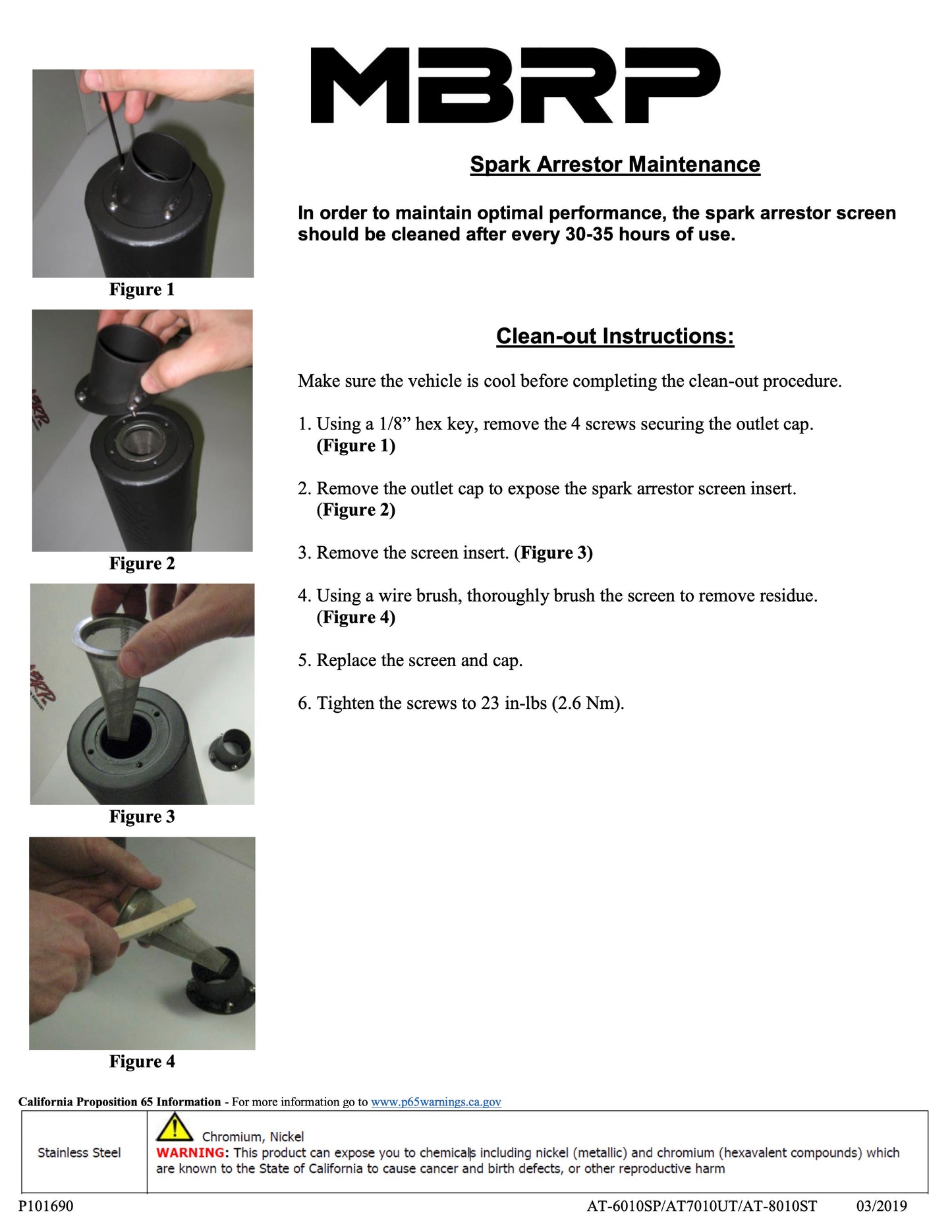 MBRP Slip-on system w/Performance Muffler Polaris  Ranger RZR XP 900 2011-2013