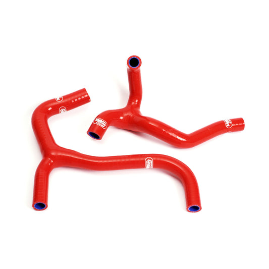 Samco Radiator Hose 2 Piece Kit Honda CRF 450 R 2003-2004 - Adventure Parts