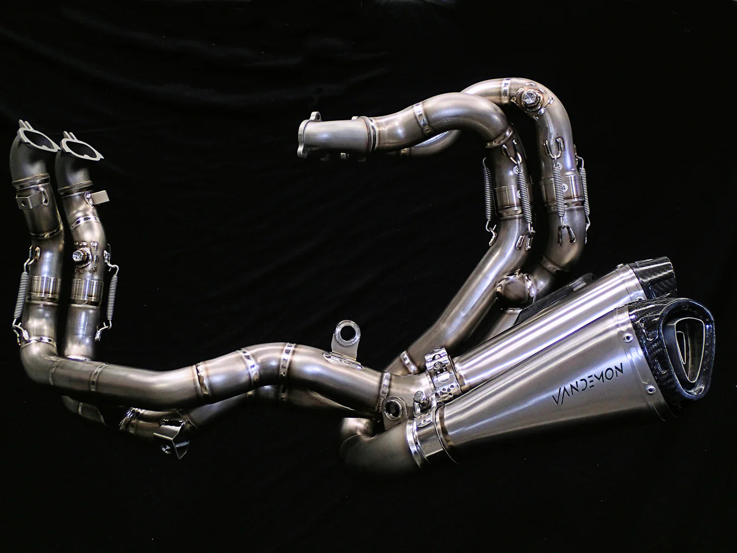 Vandemon Full Titanium Exhaust System Ducati Panigale V4S & V4R 2018-2020