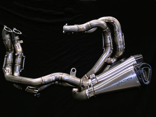 Vandemon Full Titanium Exhaust System Ducati Panigale V4S & V4R 2018-2020