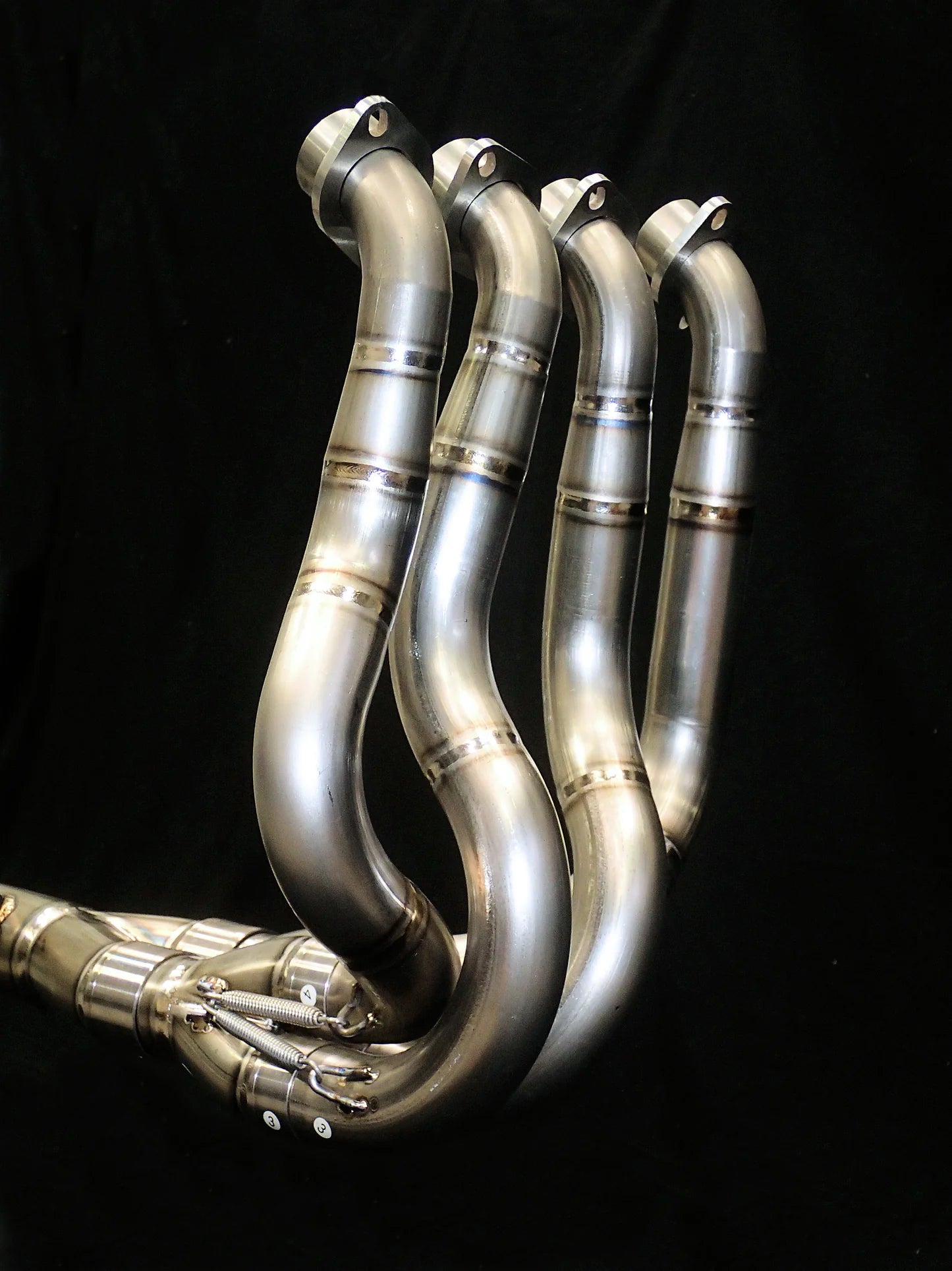Vandemon Titanium Exhaust & H2R Carbon Tip Muffler Kawasaki H2 SE SX 2018-2026