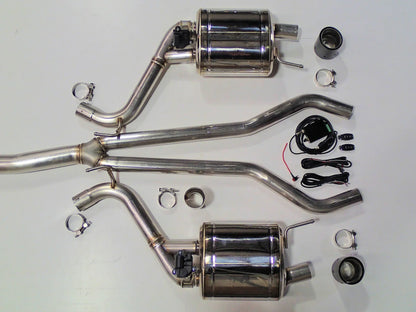 Vandemon Ford Mustang 2.3 ECO Boost Bimodal Stealth Cat back Exhaust System 2015+