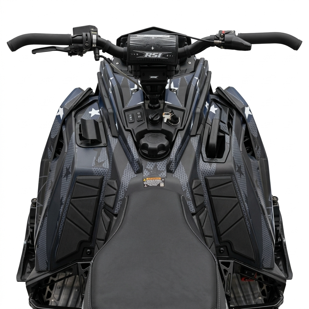 Straightline Performance RSI Racing Knee Pad Kit Polaris 850 Matryx RMK 2022-2027