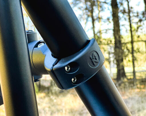 Seizmik Mirror Pursuit Side View (Pair ? Cast Aluminum) ? Adjustable Clamp - Adventure Parts