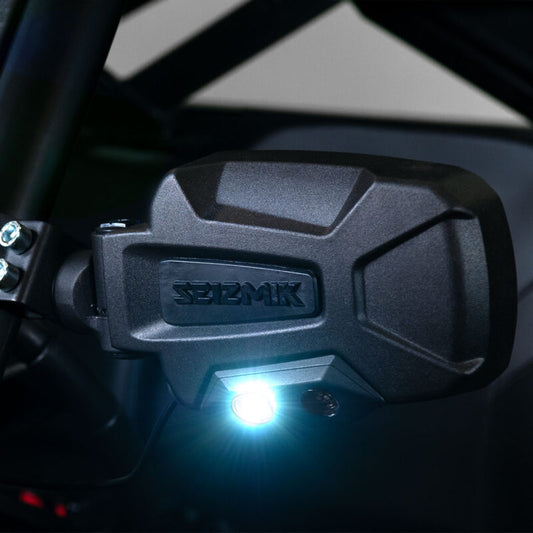 Seizmik Mirror Pursuit Night Vision Series Side View (Pair – Cast Aluminum) – Polaris Pro-Fit