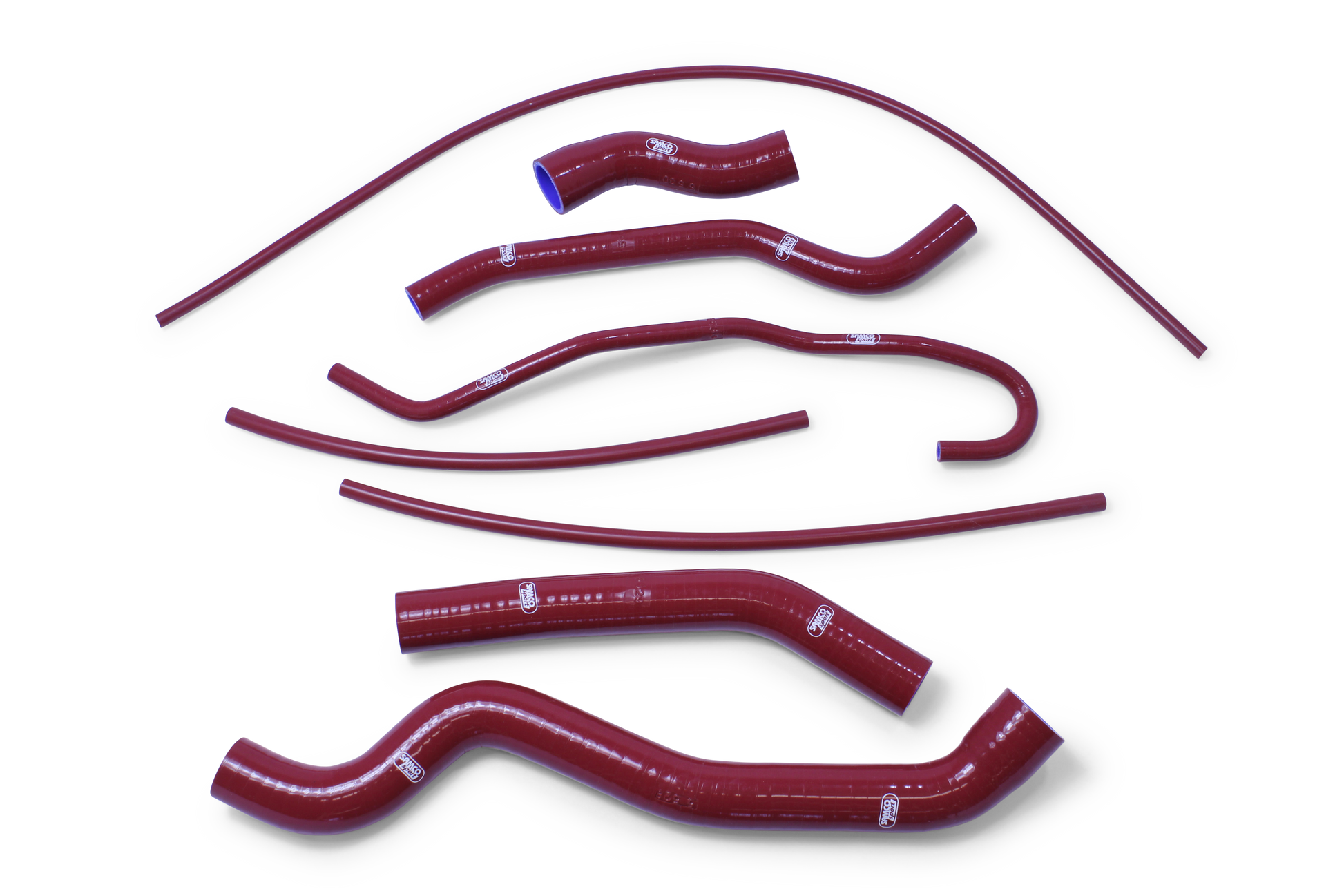 Samco Radiator Hose 8 Piece Kit Yamaha FZ8/N/S/Fazer 8 2010-2014 - Adventure Parts
