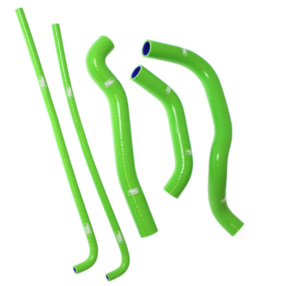 Samco Radiator Hose 5 Piece Kit Kawasaki KLR 650 A Full Hose Kit includes Overflows 1987-2007 - Adventure Parts