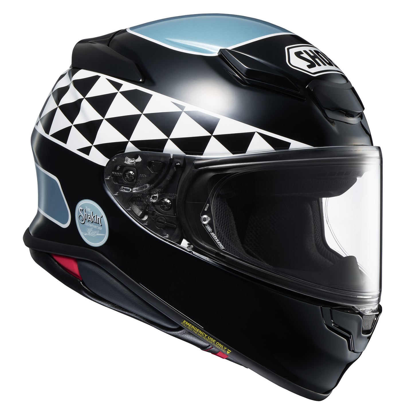 Shoei RF-1400 Shakin' Speed Full Face Motorcycle Helmet
