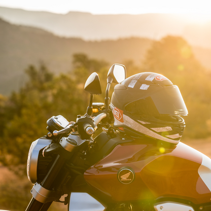 Shoei RF-1400 Scanner Full Face Motorcycle Helmet