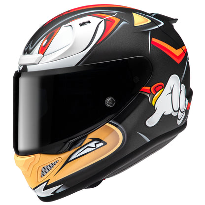 HJC RPHA 12N Shadow the Hedgehog Full Face Motorcycle Helmet