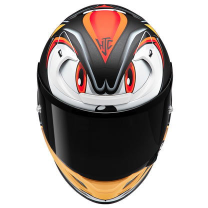HJC RPHA 12N Shadow the Hedgehog Full Face Motorcycle Helmet