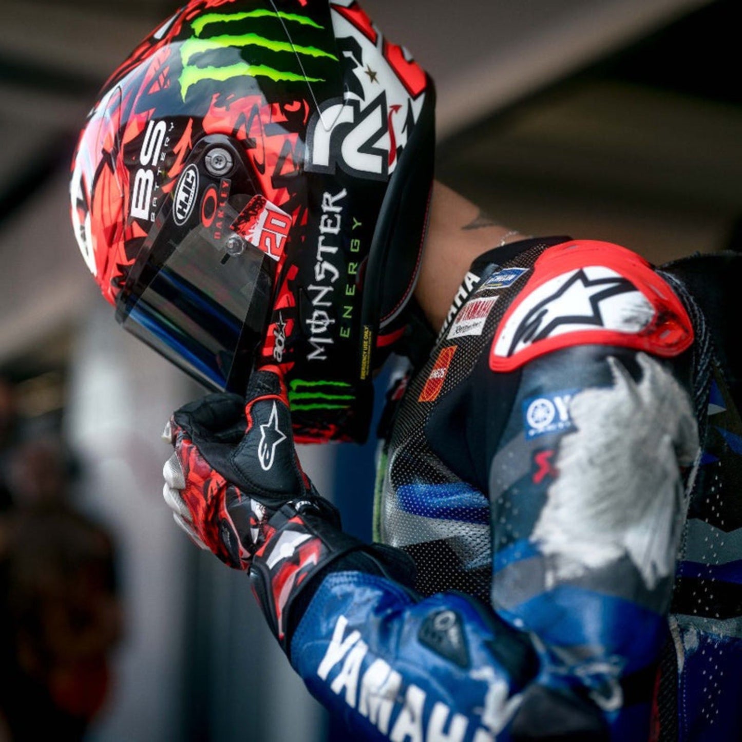 HJC RPHA 1N Quartararo Full Face Motorcycle Helmet 2024