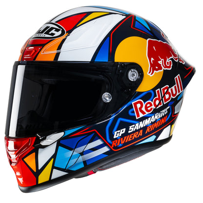 HJC RPHA 1N Misano Red Bull Full Face Motorcycle Helmet