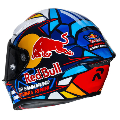 HJC RPHA 1N Misano Red Bull Full Face Motorcycle Helmet