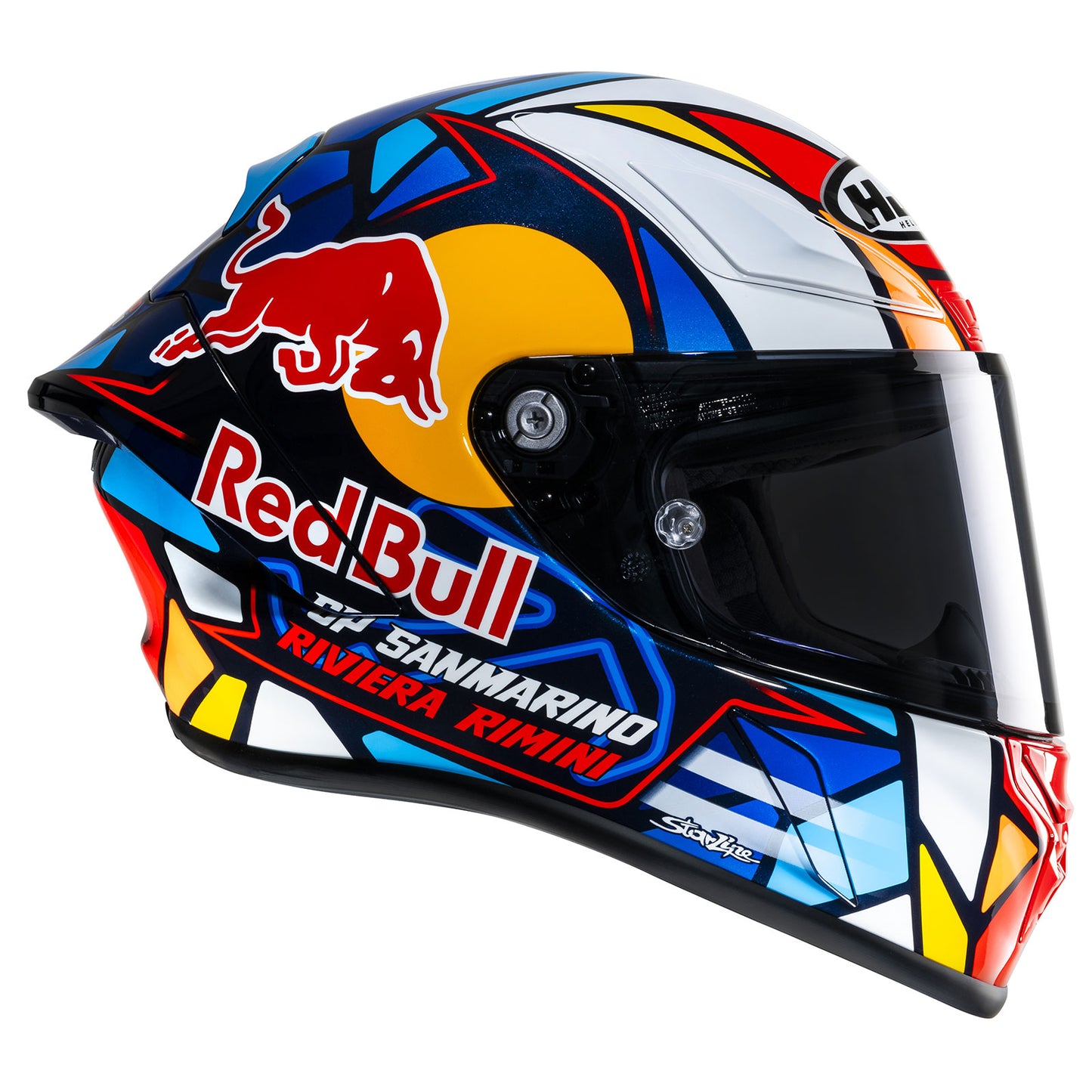 HJC RPHA 1N Misano Red Bull Full Face Motorcycle Helmet
