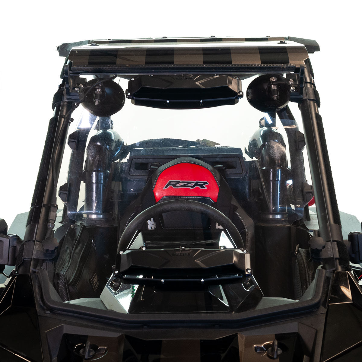 Seizmik Windshield Versa-Vent (Hard Coated Poly) – Polaris RS1 - Adventure Parts