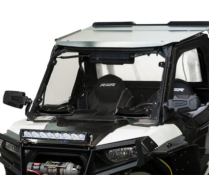 Seizmik Windshield Versa-Vent (Scratch Resistant Poly) – Polaris RZR 900S/1000S/1000XP/Turbo - Adventure Parts