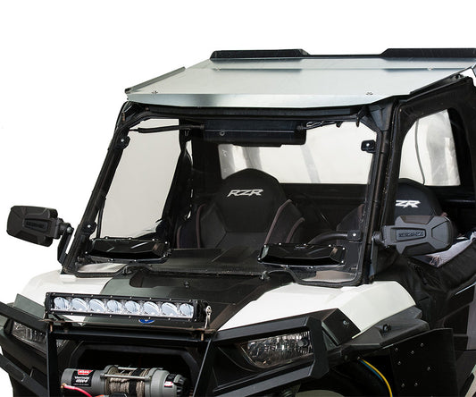 Seizmik Windshield Versa-Vent (Scratch Resistant Poly) – Polaris RZR 900S/1000S/1000XP/Turbo - Adventure Parts