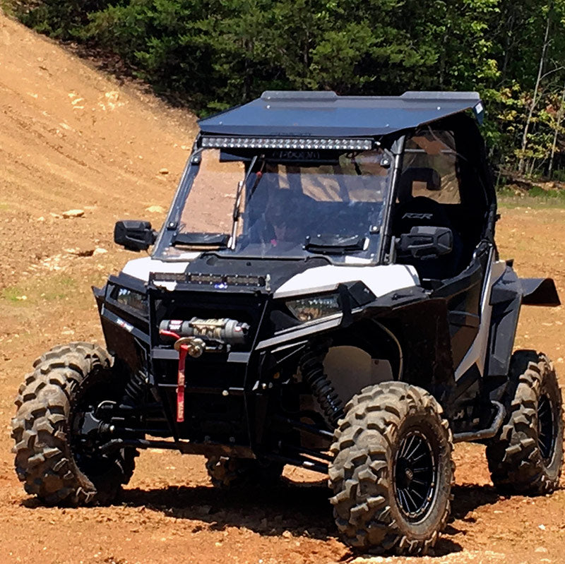 Seizmik Windshield Versa-Vent (Scratch Resistant Poly) – Polaris RZR 900S/1000S/1000XP/Turbo - Adventure Parts