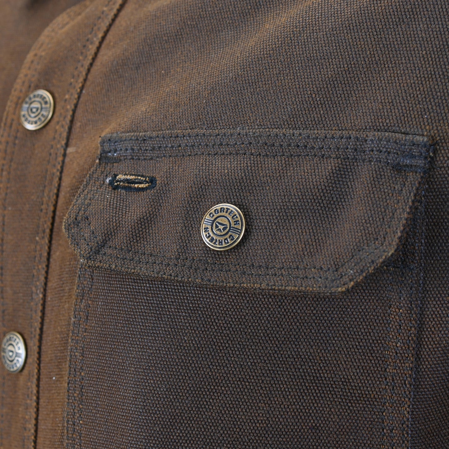 Cortech Rambler Wax Cotton Riding Jacket - Adventure Parts