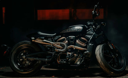 Rowdy Full Exhaust System Harley Davidson Sportster S RH1250 2021-2024