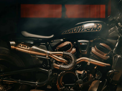 Rowdy Full Exhaust System Harley Davidson Sportster S RH1250 2021-2024