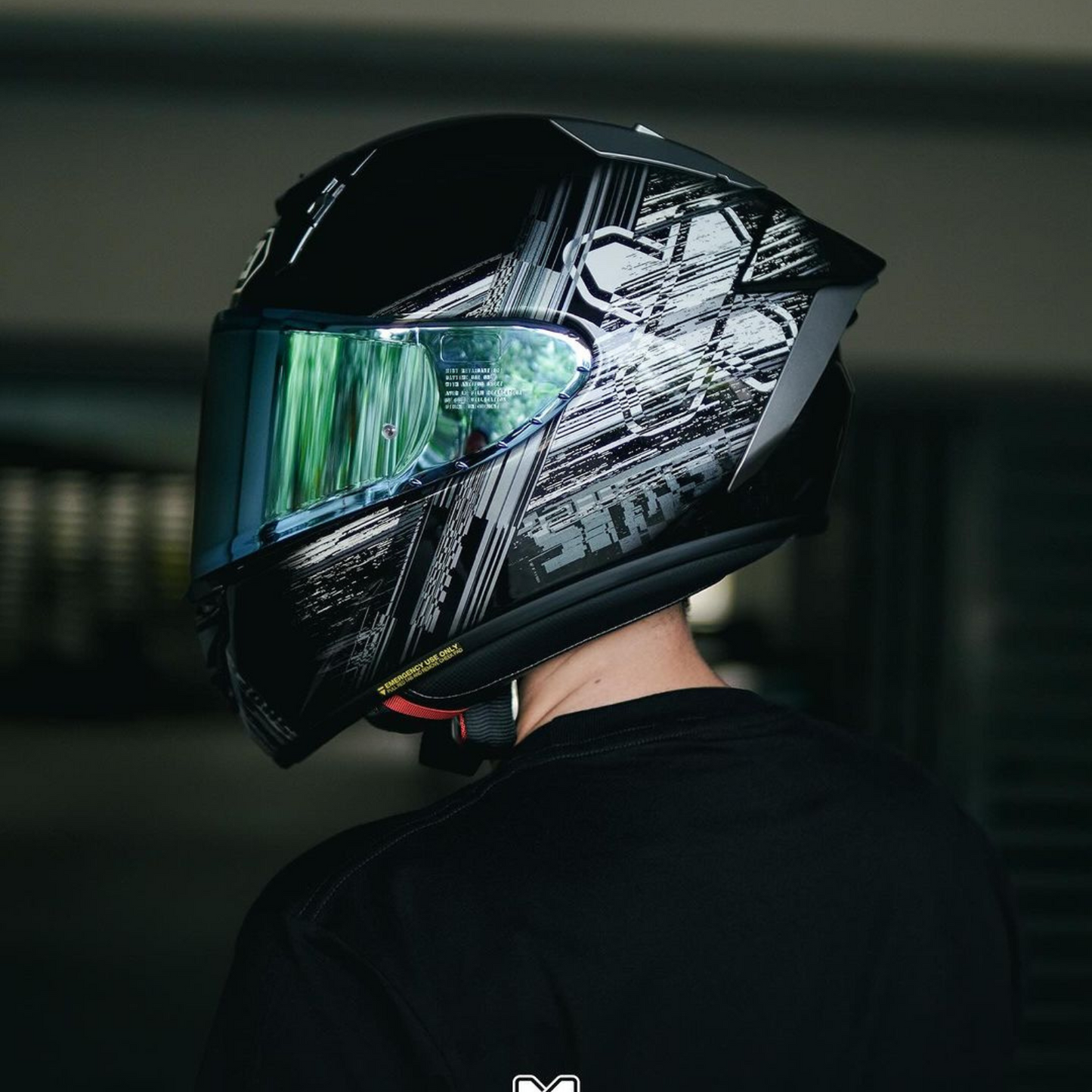 Shoei X-Fifteen Cross Logo Full Face Motorcycle Helmet
