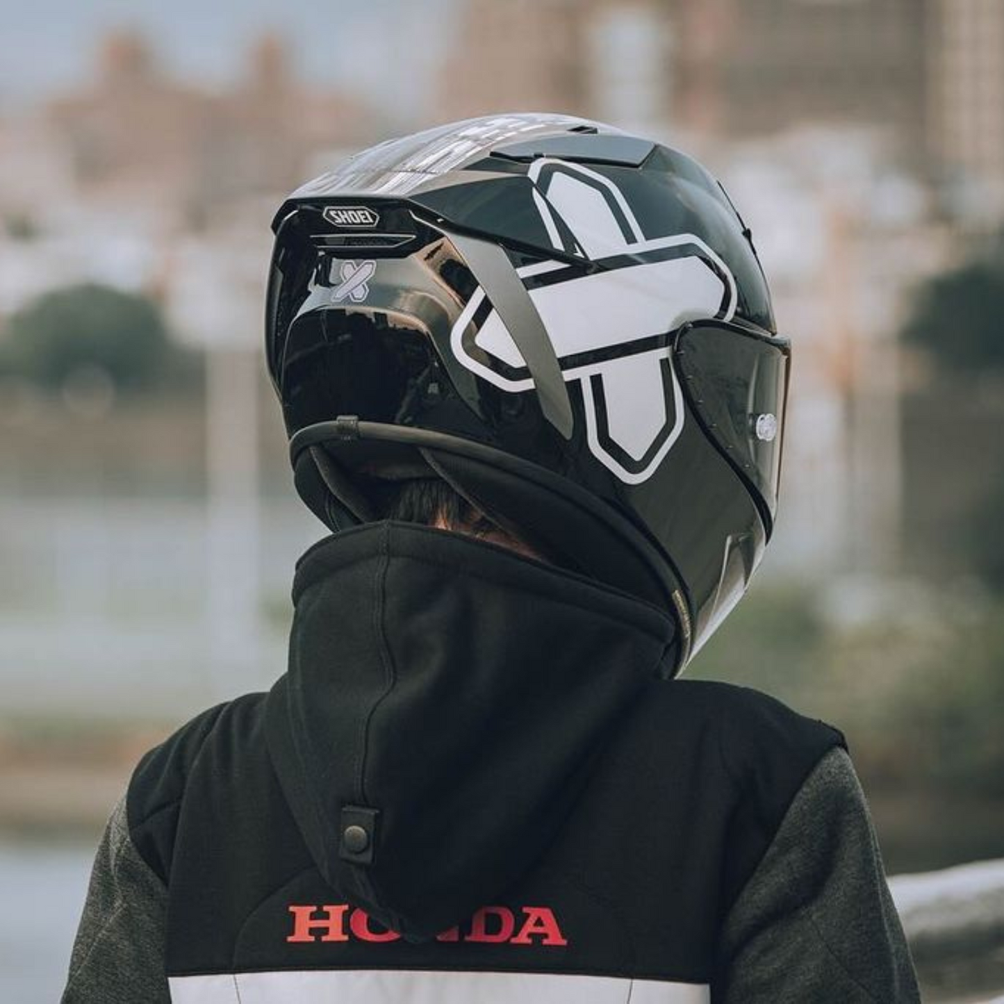 Shoei X-Fifteen Cross Logo Full Face Motorcycle Helmet