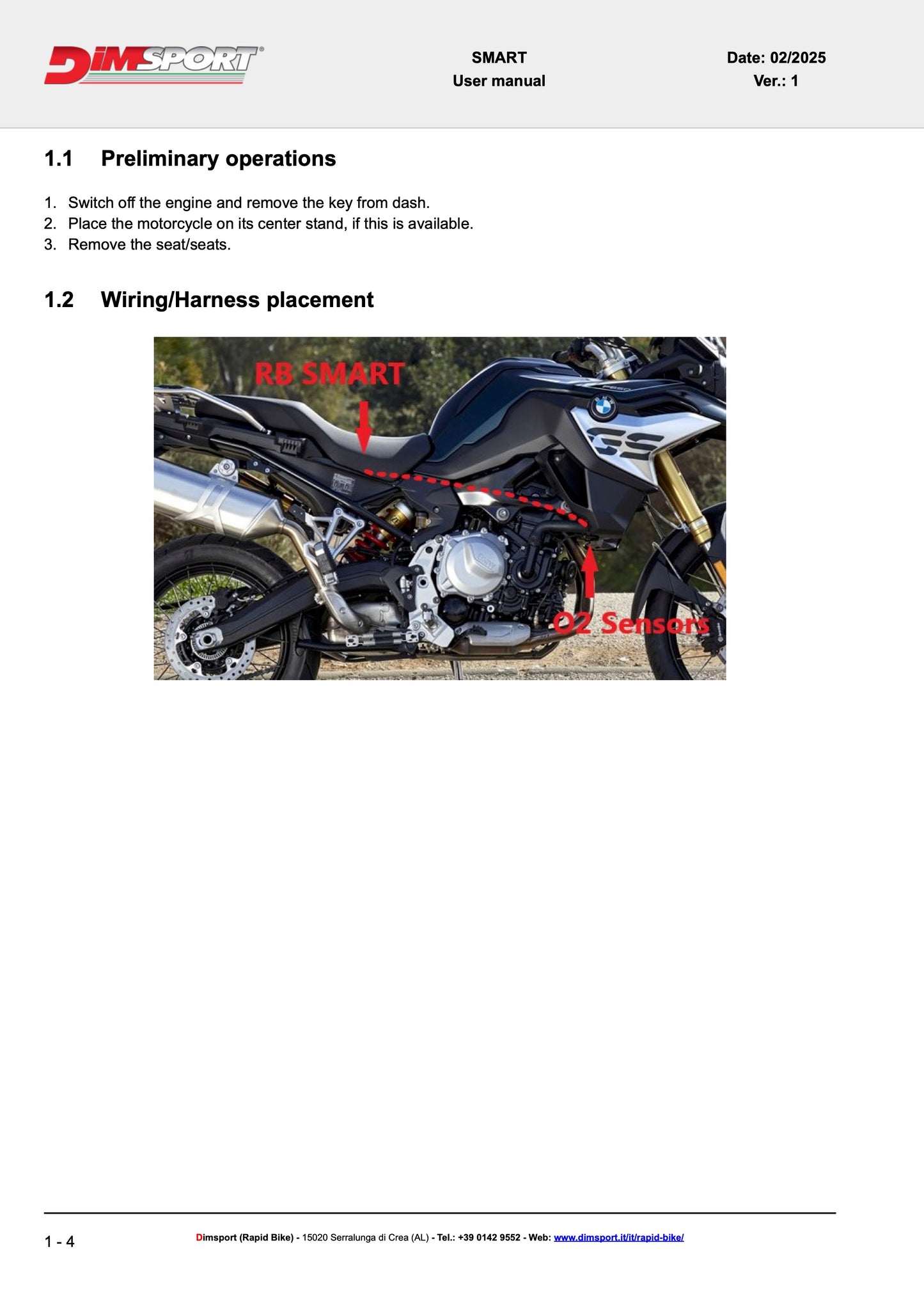 Rapid Bike Smart2 Tuning Kit BMW F900R 2021-2024
