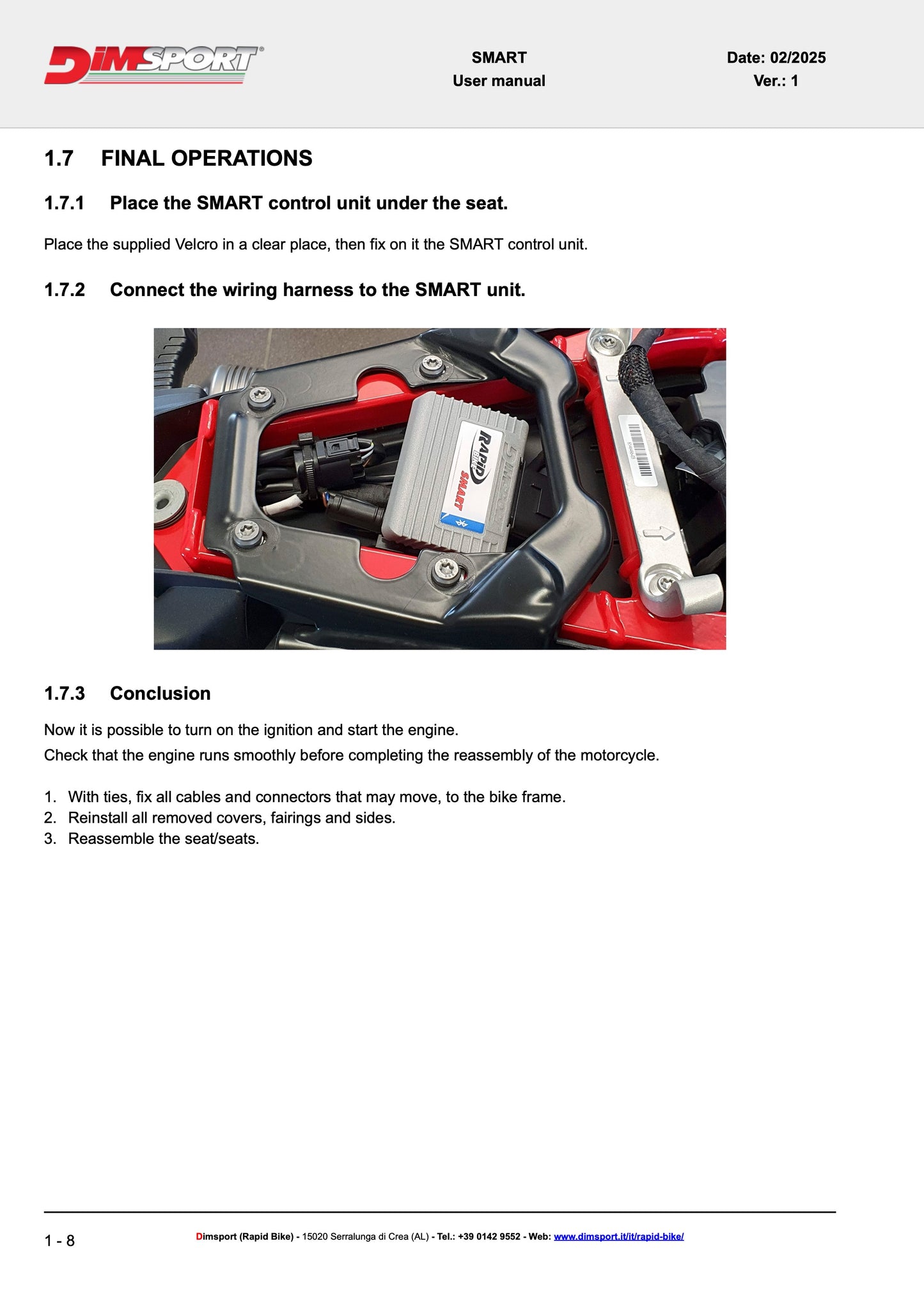 Rapid Bike Smart2 Tuning Kit BMW F900R 2021-2024