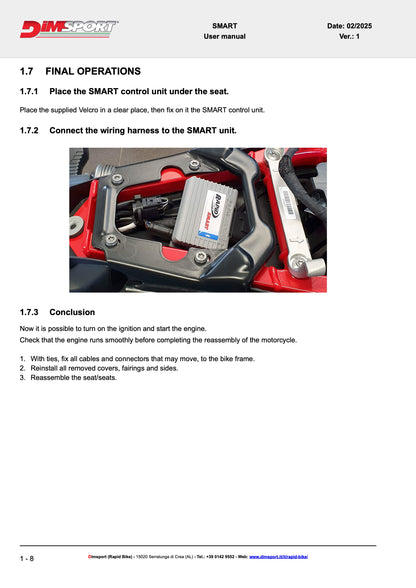 Rapid Bike Smart2 Tuning Kit BMW F900R 2021-2024
