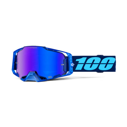 100% Armega Hiper Lens Motorcycle Goggles - Adventure Parts