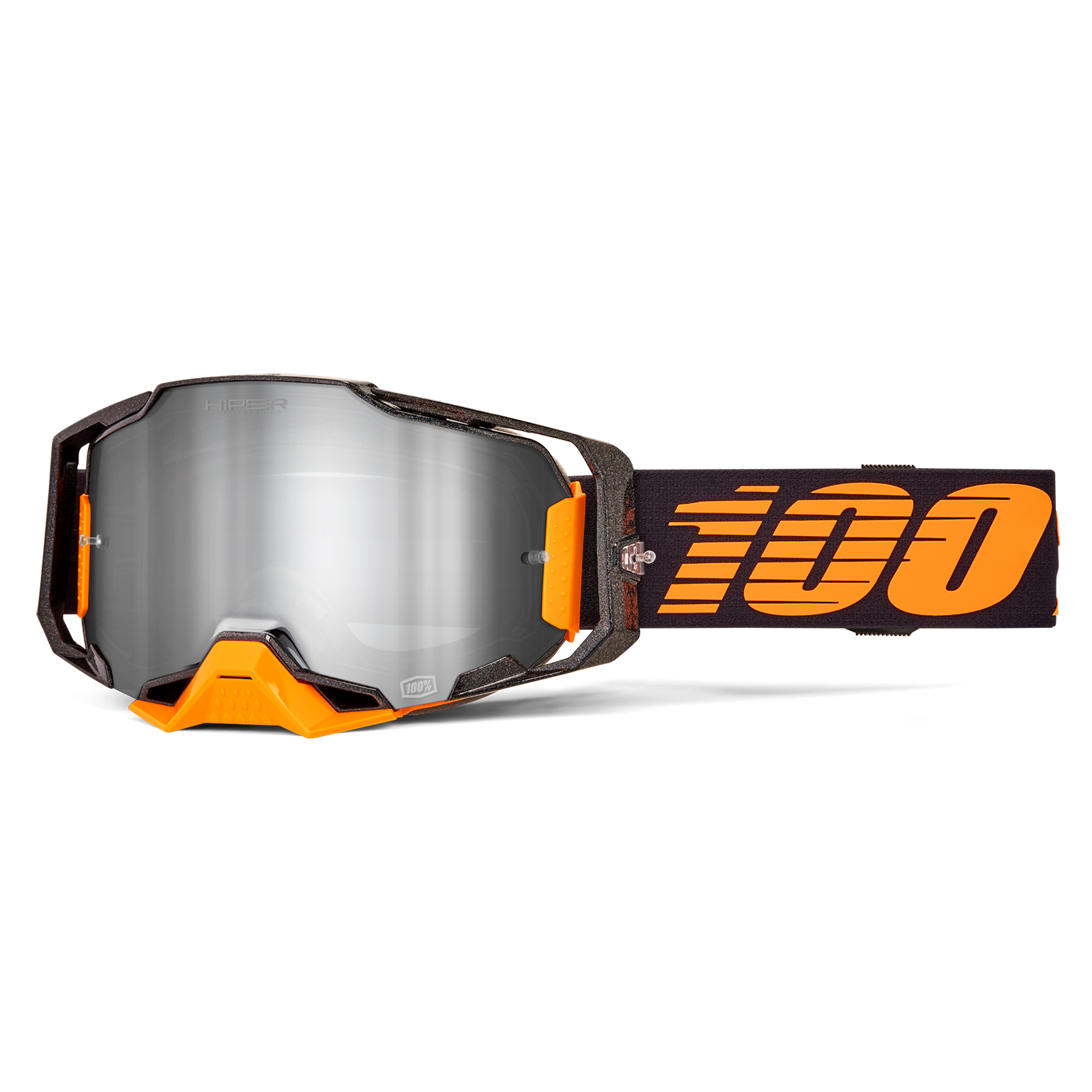 100% Armega Hiper Lens Motorcycle Goggles - Adventure Parts
