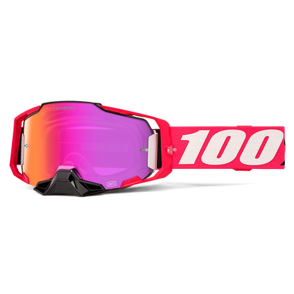 100% Armega Hiper Lens Motorcycle Goggles - Adventure Parts