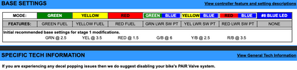 EJK Tuning Kit Fuel Controller Kawasaki VN 2000 2004-2010