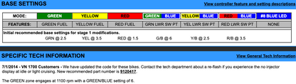 EJK Tuning Kit Fuel Controller Kawasaki Meanstreak 2002-2008