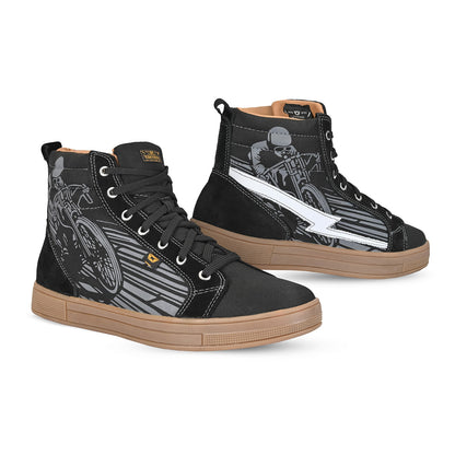 Cortech Slayer Limited Edition Boardtrack Motorcycle Riding Shoes - Adventure Parts