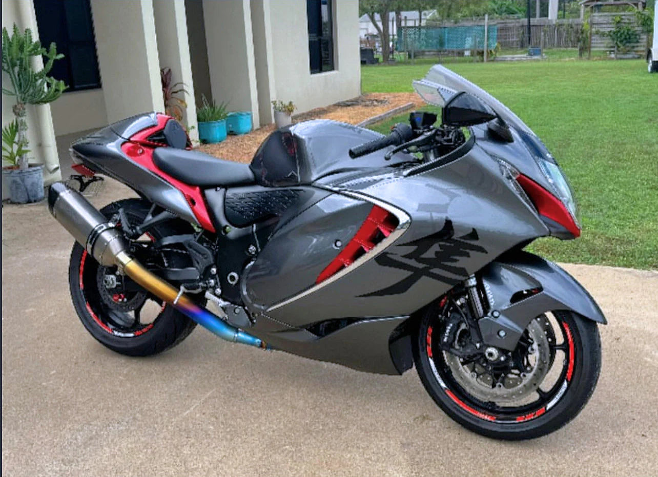 Vandemon Full Titanium Exhaust System Suzuki Hayabusa GEN 3 GSX1300R 2021-2025