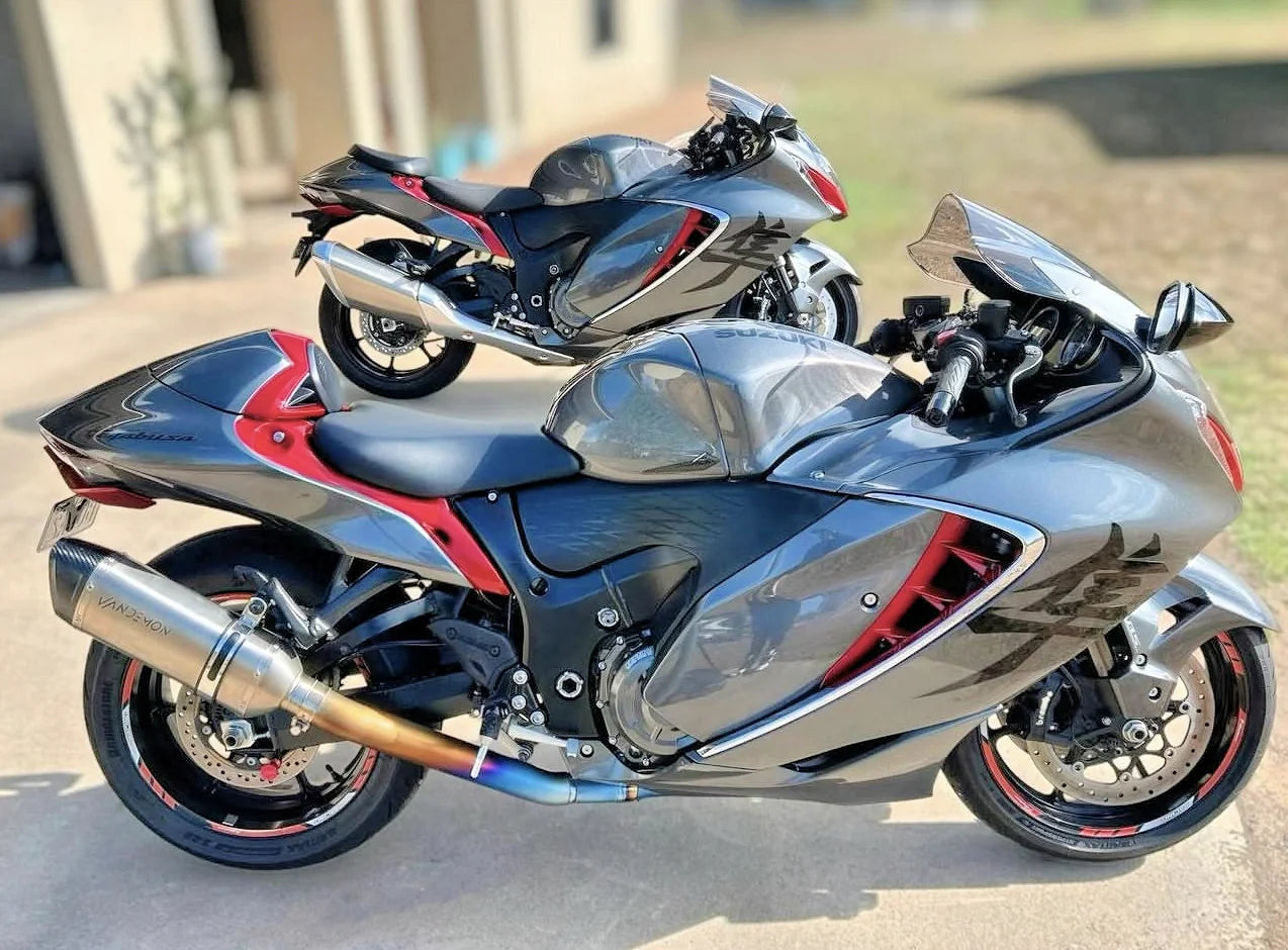 Vandemon Full Titanium Exhaust System Suzuki Hayabusa GEN 3 GSX1300R 2021-2025