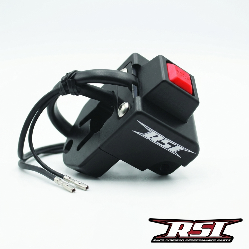 Straightline Performance RSI Billet Throttle Block with Momentary Push Button Kill Switch Ski-Doo 2017-2027