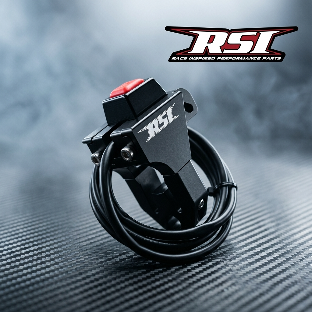 Straightline Performance RSI Billet Throttle Block with Momentary Push Button Kill Switch Polaris 2010-2027