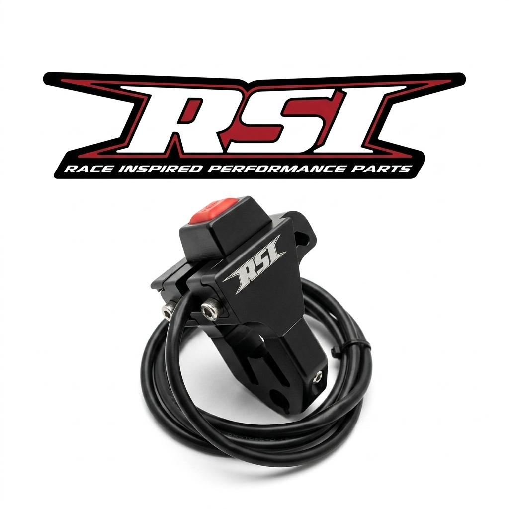 Straightline Performance RSI Billet Throttle Block with Momentary Push Button Kill Switch Polaris 2010-2027