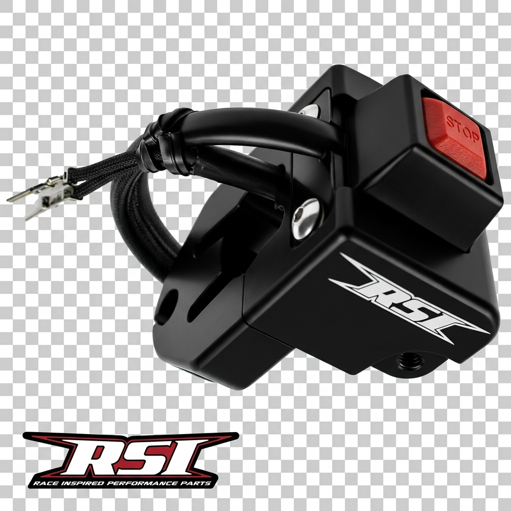 Straightline Performance RSI Billet Throttle Block with Momentary Push Button Kill Switch Ski-Doo 2008-2023