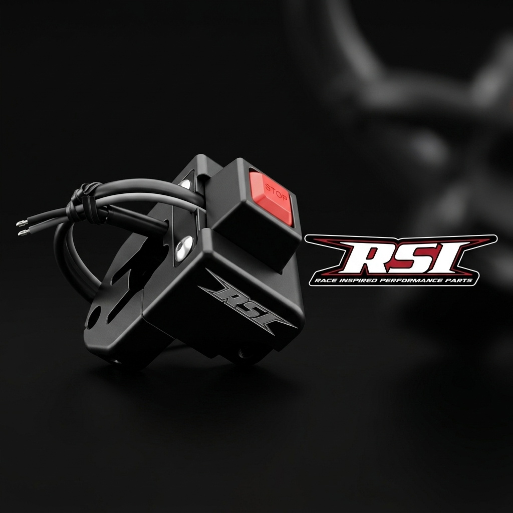 Straightline Performance RSI Billet Throttle Block with Billet Push Button Kill Switch Ski-Doo 2008-2023
