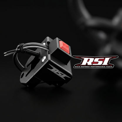 Straightline Performance RSI Billet Throttle Block with Billet Push Button Kill Switch Ski-Doo 2008-2023